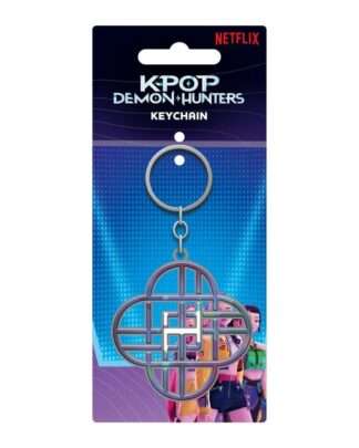 KPop Demon Hunters Metall Schlüsselanhänger Huntrix
