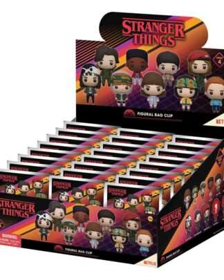Stranger Things 3D PVC-Taschenanhänger Series 4 Display (24)