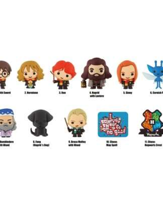 Harry Potter 3D PVC-Taschenanhänger Series 4 Display (24)