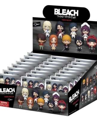 Bleach Thousand-Year Blood War 3D PVC-Taschenanhänger Serie 1 Display (24)