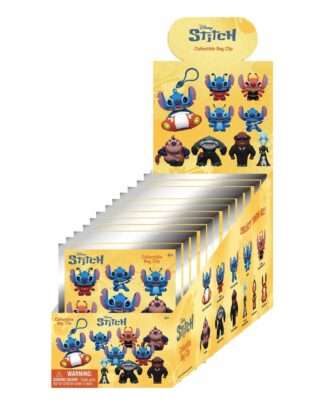 Lilo & Stitch 3D PVC-Taschenanhänger Stitch in Space Display  (24)