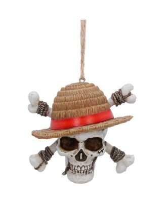 One Piece Christbaumanhänger Luffy Jolly Roger 7 cm