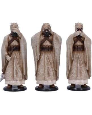 Original Stormtrooper Statue Three Wise Tusken Raiders 14 cm