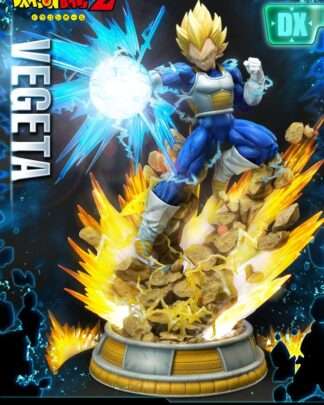 Dragon Ball Z Statue 1/4 Super Saiyajin Vegeta Deluxe Version 64 cm - Beschädigte Verpackung