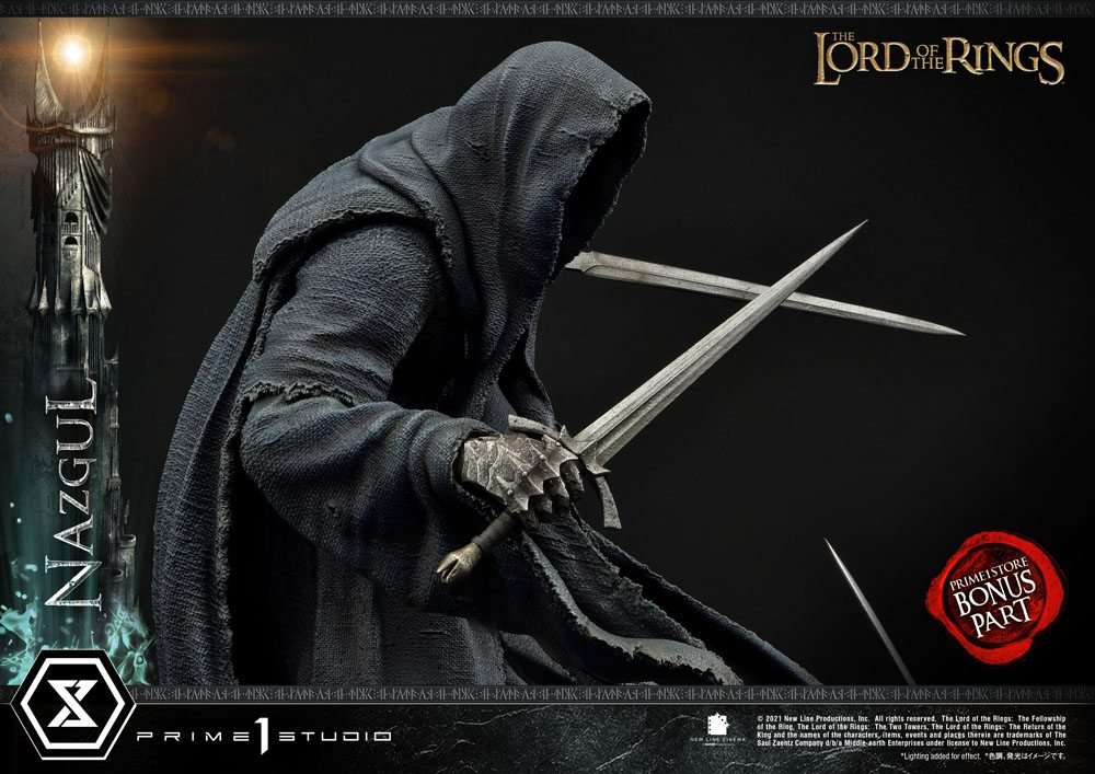 Herr der Ringe Statue 1/4 Nazgul Bonus Version 66 cm - Beschädigte Verpackung – Bild 8