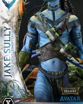 Avatar (Film) Real Elite Masterline Series Statue 1/4 Jake Sully & The Great Leonopteryx Deluxe Ver. 87 cm