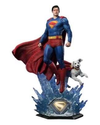 Superman (2025) Real Elite Masterline Series Statue 1/3 Superman with Krypto Bonus Version 95 cm