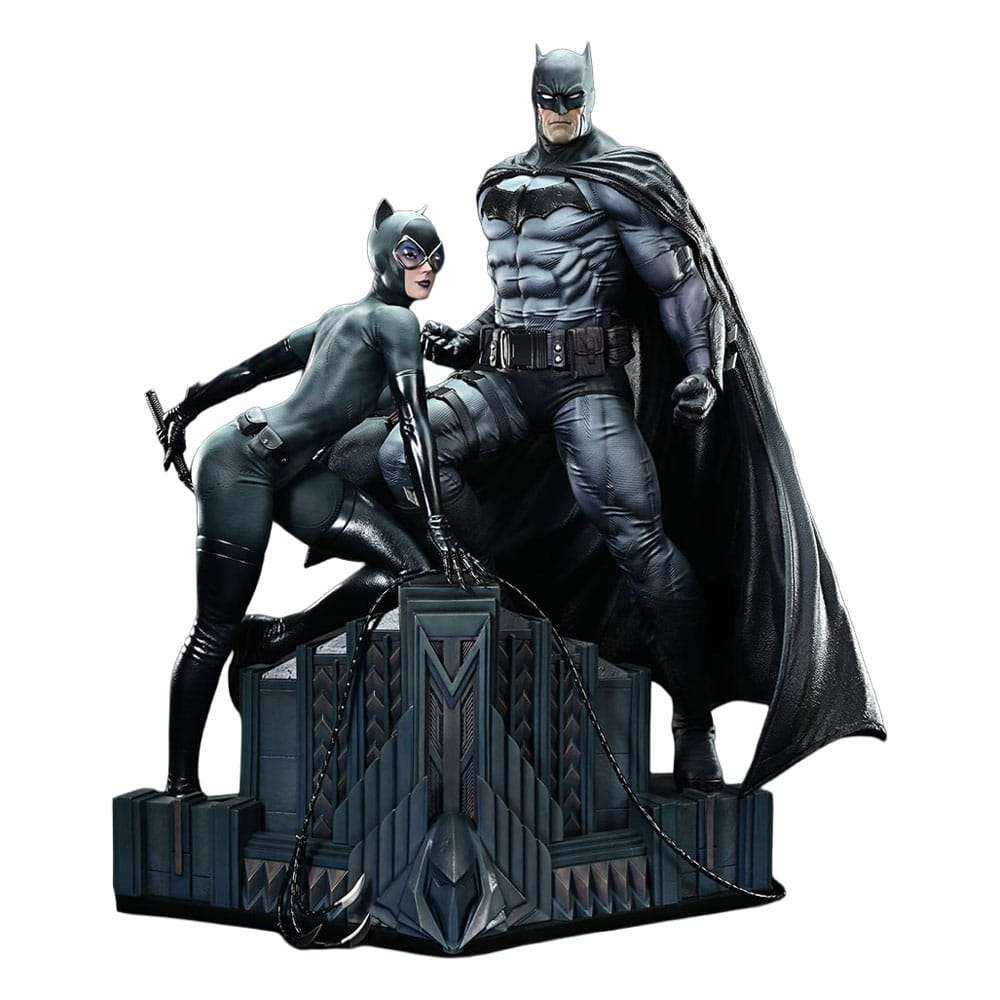 DC Comics Ultimate Premium Masterline Series Statue 1/4 Batman & Catwoman (Concept Design by Clay Mann) Bonus Version 56 cm