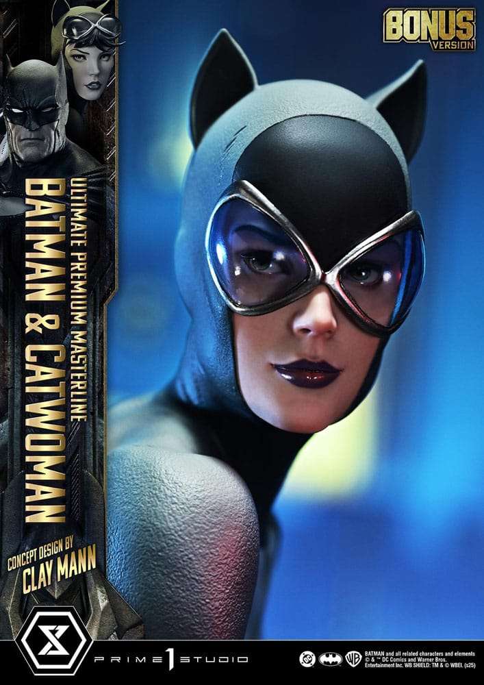 DC Comics Ultimate Premium Masterline Series Statue 1/4 Batman & Catwoman (Concept Design by Clay Mann) Bonus Version 56 cm – Bild 4