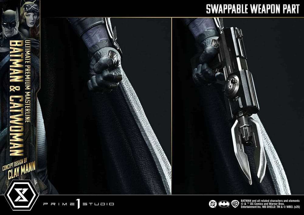 DC Comics Ultimate Premium Masterline Series Statue 1/4 Batman & Catwoman (Concept Design by Clay Mann) Bonus Version 56 cm – Bild 8