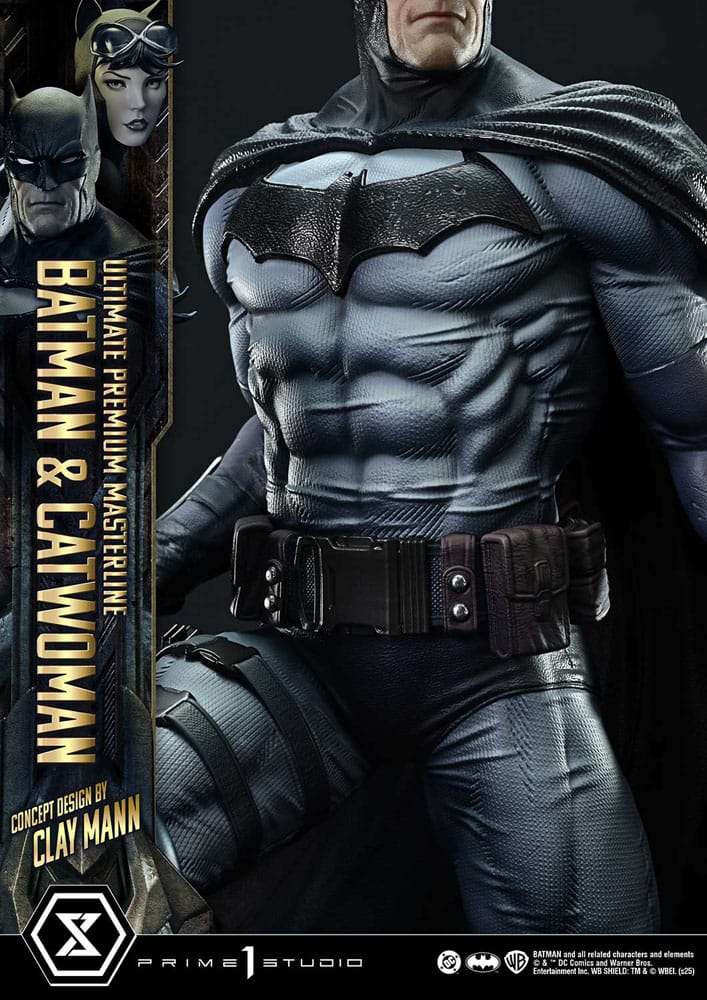 DC Comics Ultimate Premium Masterline Series Statue 1/4 Batman & Catwoman (Concept Design by Clay Mann) Bonus Version 56 cm – Bild 18