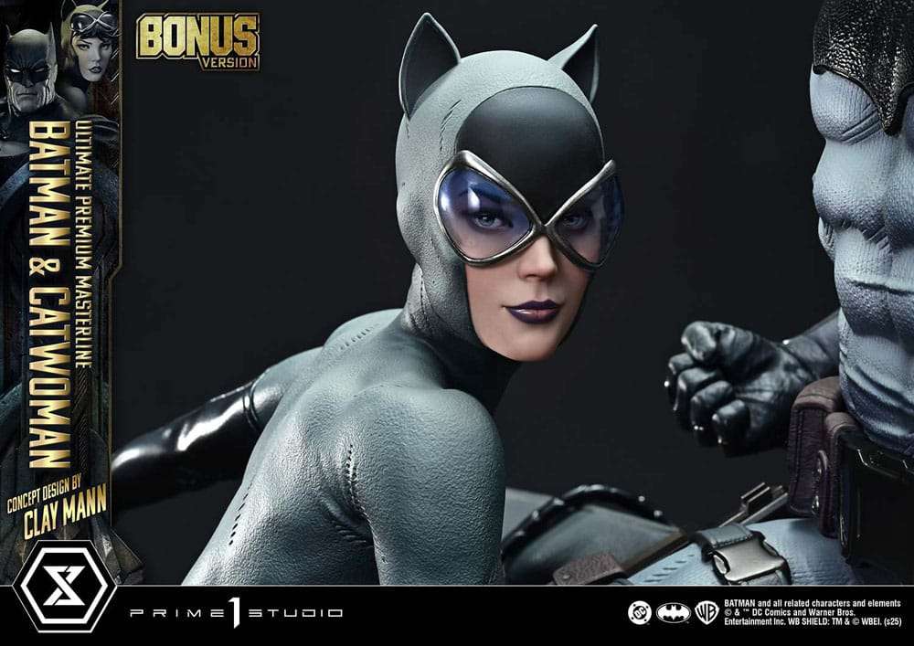 DC Comics Ultimate Premium Masterline Series Statue 1/4 Batman & Catwoman (Concept Design by Clay Mann) Bonus Version 56 cm – Bild 19