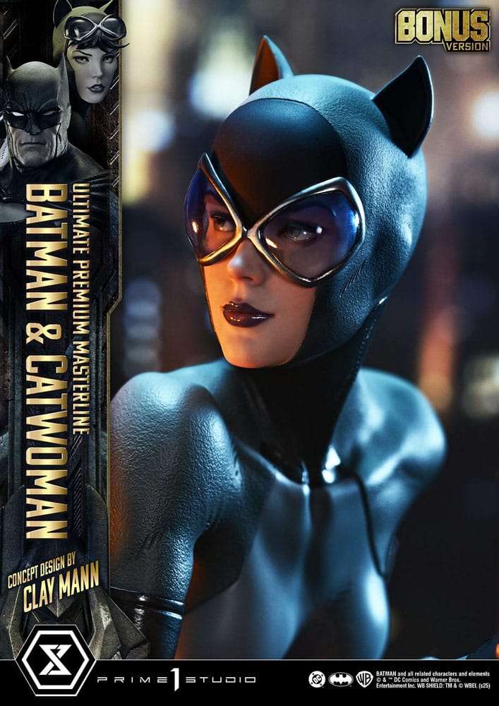 DC Comics Ultimate Premium Masterline Series Statue 1/4 Batman & Catwoman (Concept Design by Clay Mann) Bonus Version 56 cm – Bild 20