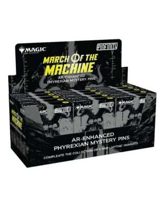 Magic: The Gathering Ansteck-Pins Blind Box Phyrexian Mystery March of the Machine Sortiment (15)