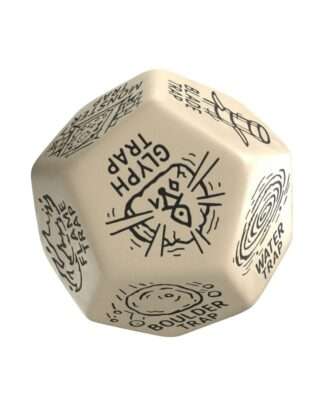 Viridian Würfel Jumbo Würfel Trap Generator Die D12 Beige