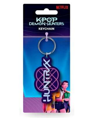 KPop Demon Hunters PVC Schlüsselanhänger Huntrix Logo
