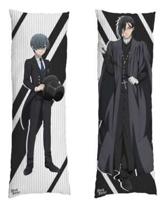 Black Butler Dakimakura Kissenbezug Sebastian & Ciel 150 x 50 cm