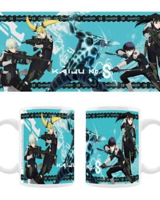 Kaiju No. 8 Keramiktasse Kaiju No. 8, Reno Ichikawa, Soshiro Hoshina, Mina Ashira, Kikoru Shinomiya Season 2