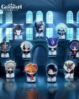 Genshin Impact Minifiguren Fatui Harbingers Chibi Design 7 cm Blind Box Display (9)