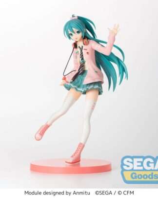 Hatsune Miku Project DIVA Arcade SPM PVC Statue Hatsune Miku Ribbon Girl 24 cm