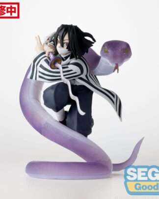 Demon Slayer: Kimetsu no Yaiba Xross Link Anime PVC Statue Obanai Iguro Hashira Training Arc 14 cm