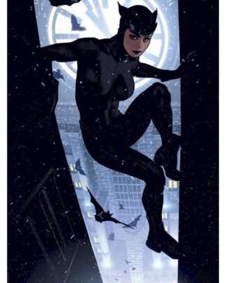 DC Comics Kunstdruck Catwoman 41 x 61 cm - ungerahmt