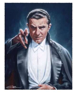 Dracula Kunstdruck Count Dracula by Olivia De Berardinis 56 x 43 cm - ungerahmt