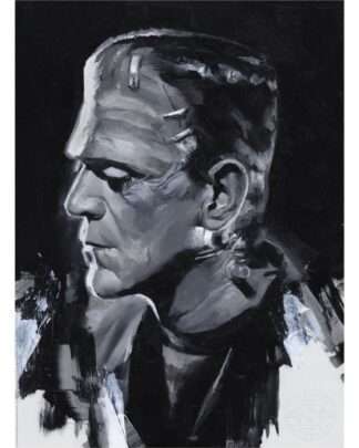 Frankenstein Kunstdruck Frankenstein by Chris Valentine 41 x 31 cm - ungerahmt