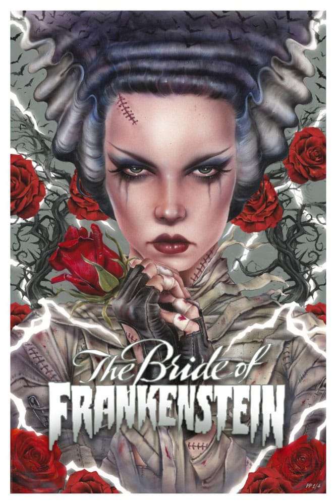 Frankensteins Braut Kunstdruck Bride Afterlife by Brian M. Viveros 61 x 41 cm - ungerahmt
