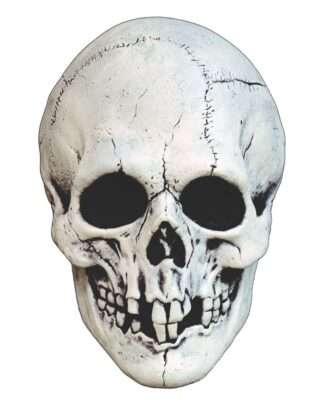 Mabry Monsters Maske Night Owl Skull White