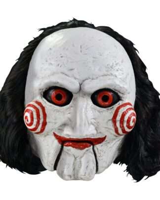 Saw Latex-Maske mit Kunsthaar Billy Puppet