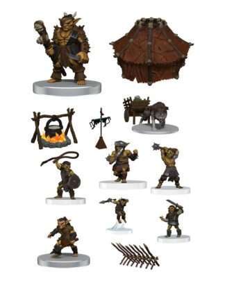D&D Icons of the Realms Miniaturen vorbemalt Adventure in a Box - Goblin Camp
