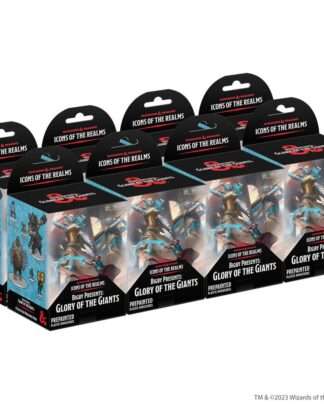 D&D Icons of the Realms: Bigby Presents Glory of the Giants (Set 27) Booster Brick (8)