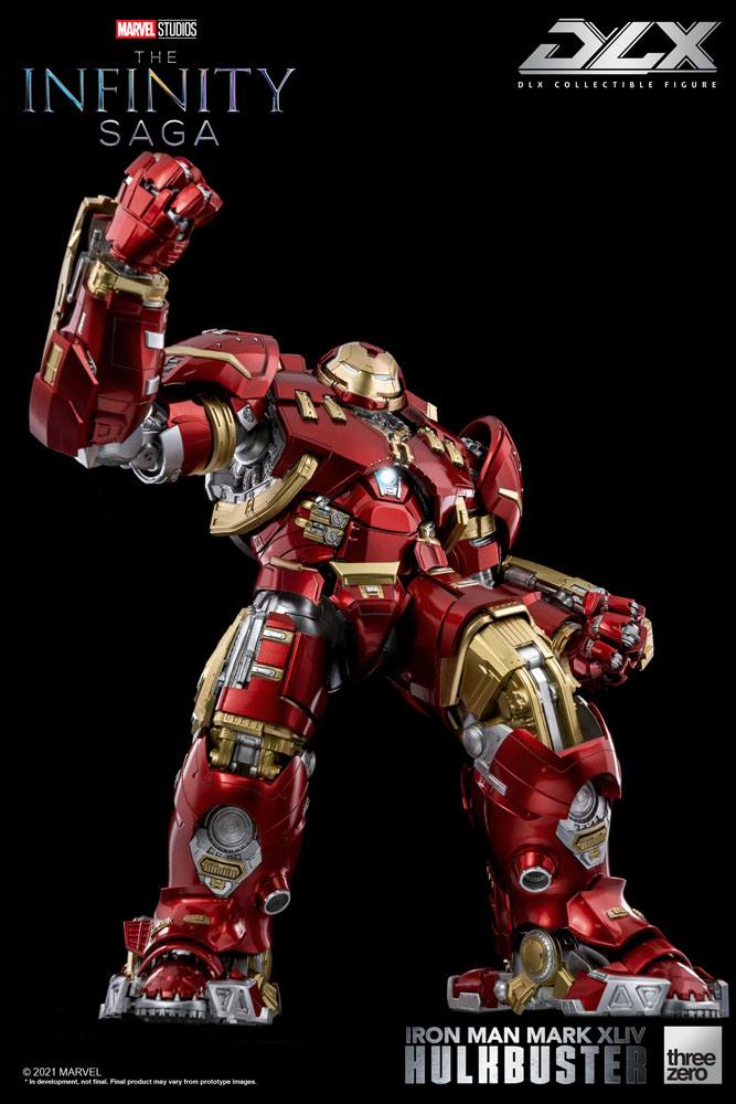 Infinity Saga DLX Actionfigur 1/12 Iron Man Mark 44 Hulkbuster 30 cm - Beschädigte Verpackung – Bild 8