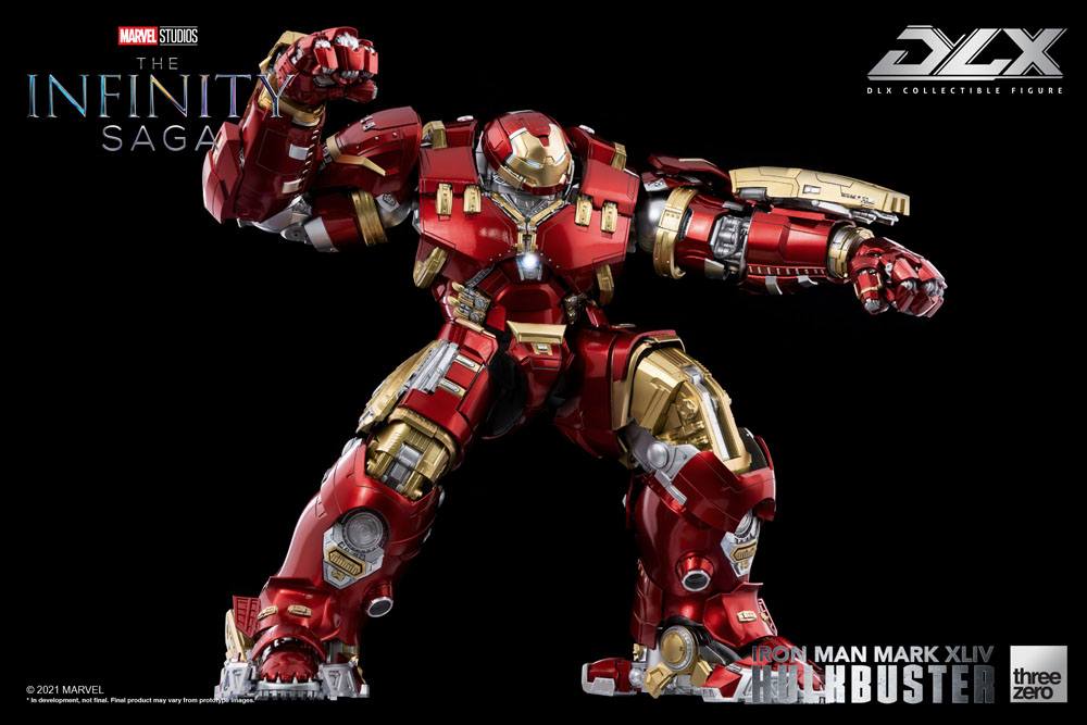 Infinity Saga DLX Actionfigur 1/12 Iron Man Mark 44 Hulkbuster 30 cm - Beschädigte Verpackung – Bild 11