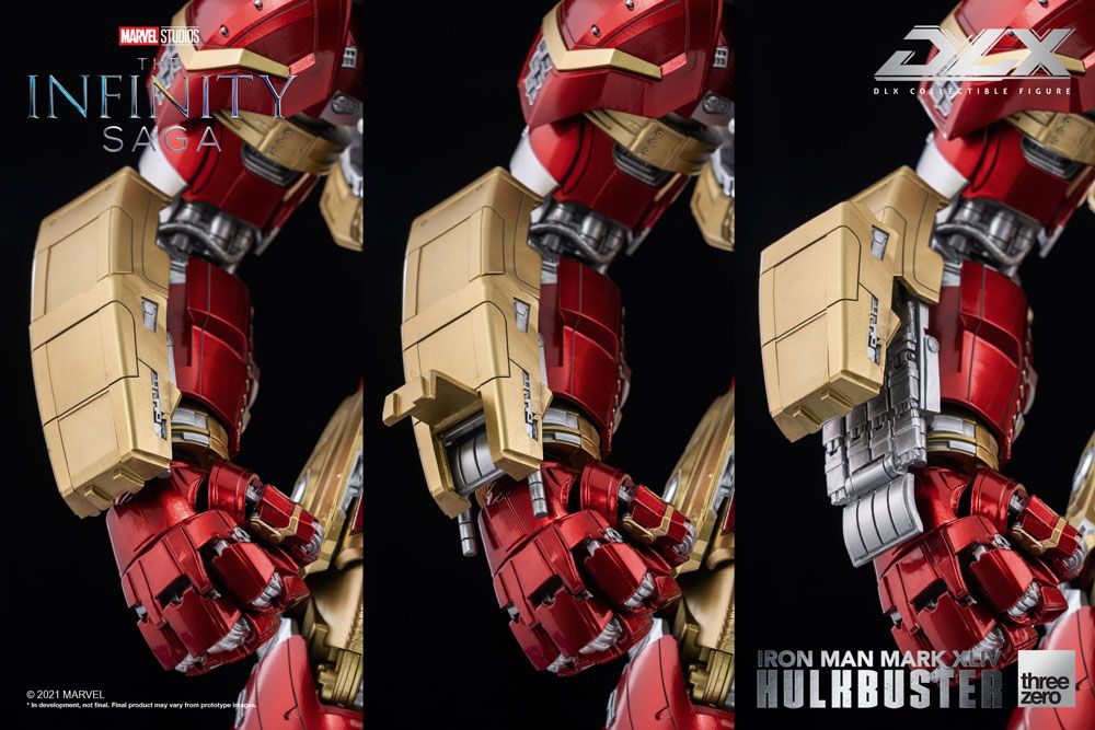 Infinity Saga DLX Actionfigur 1/12 Iron Man Mark 44 Hulkbuster 30 cm - Beschädigte Verpackung – Bild 14