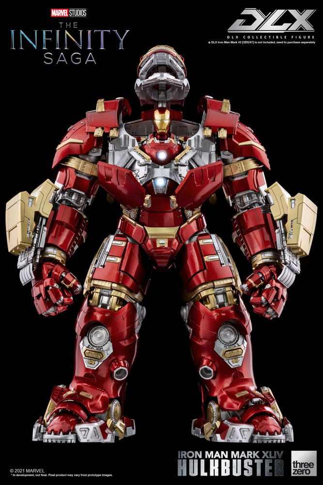 Infinity Saga DLX Actionfigur 1/12 Iron Man Mark 44 Hulkbuster 30 cm - Beschädigte Verpackung – Bild 20