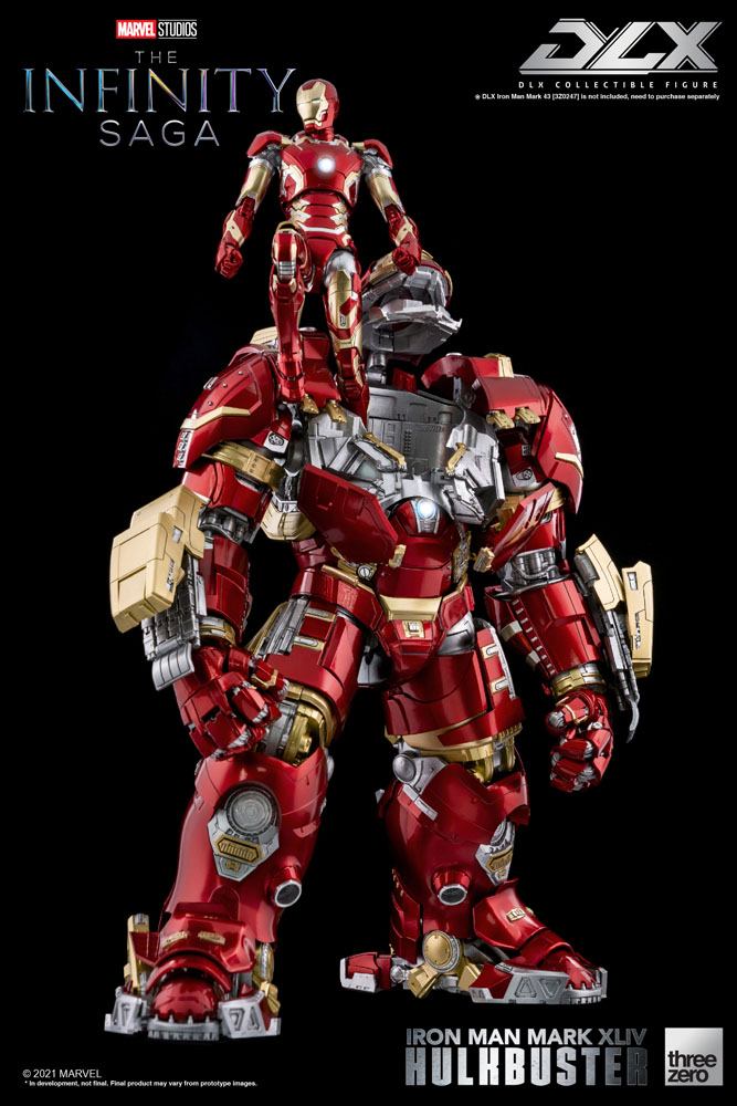 Infinity Saga DLX Actionfigur 1/12 Iron Man Mark 44 Hulkbuster 30 cm - Beschädigte Verpackung – Bild 21