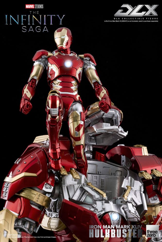 Infinity Saga DLX Actionfigur 1/12 Iron Man Mark 44 Hulkbuster 30 cm - Beschädigte Verpackung – Bild 22