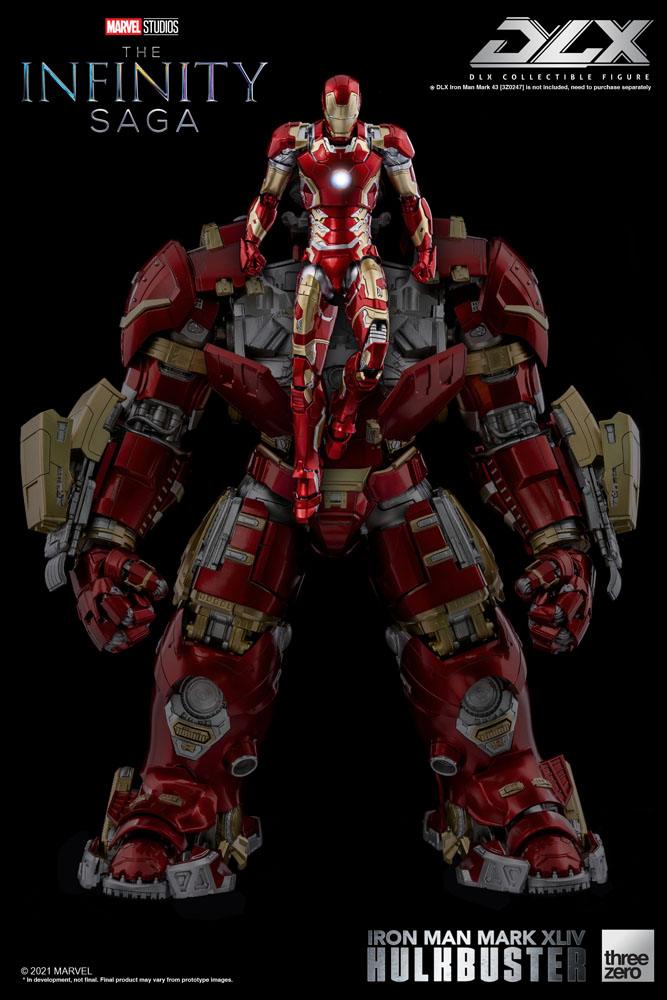 Infinity Saga DLX Actionfigur 1/12 Iron Man Mark 44 Hulkbuster 30 cm - Beschädigte Verpackung – Bild 23
