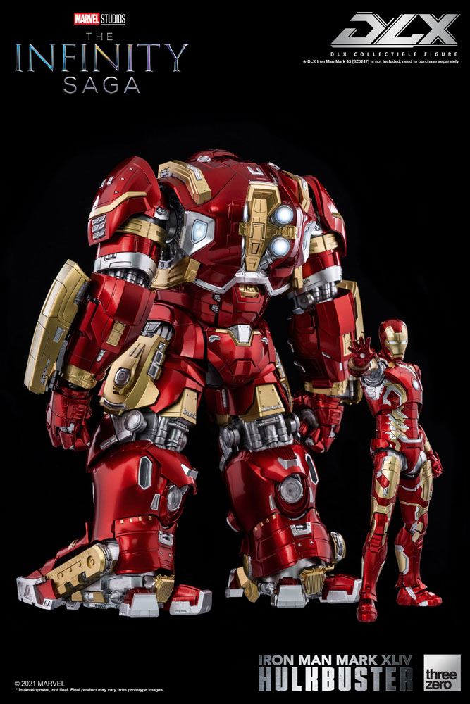 Infinity Saga DLX Actionfigur 1/12 Iron Man Mark 44 Hulkbuster 30 cm - Beschädigte Verpackung – Bild 24