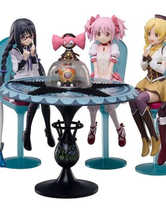 Puella Magi Madoka Magica The Movie: Rebellion PVC Statue Tea Party Cake Song Ver. Set 18 cm