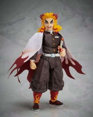 Demon Slayer: Kimetsu no Yaiba BUZZmod Actionfigur 1/12 Kyojuro Rengoku 14 cm - Beschädigte Verpackung