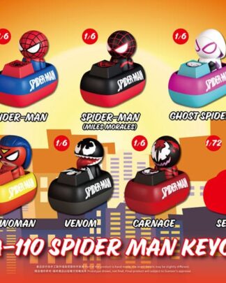 Spider Man Mini Egg Attack Blind Box Figuren keycaps Sortiment 5 cm (6)