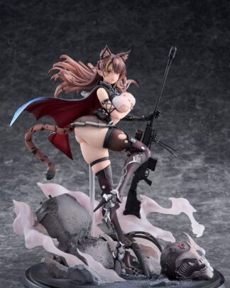 Original Character PVC Statue 1/7 Ijuu Senki Series: Sniper Karihime Limited Distribution 27 cm - Beschädigte Verpackung