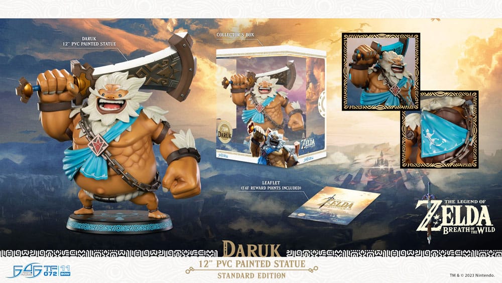 The Legend of Zelda Breath of the Wild PVC Statue Daruk Standard Edition 29 cm - Beschädigte Verpackung – Bild 2