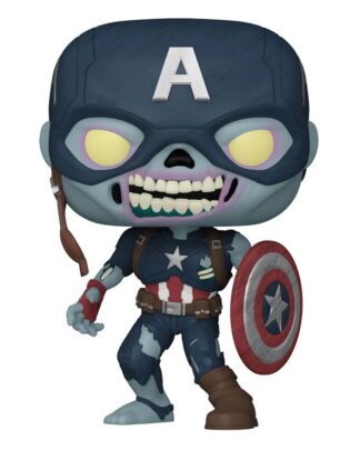 Marvel What If...? POP! TV Vinyl Figur Zombie Captain America 9 cm