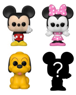 Disney Bitty POP! Vinyl Figuren 4er-Pack Mickey 2,5 cm