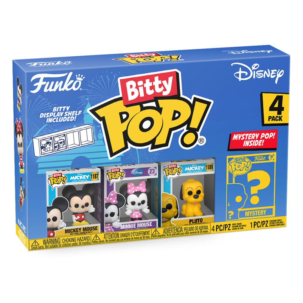 Disney Bitty POP! Vinyl Figuren 4er-Pack Mickey 2,5 cm – Bild 2