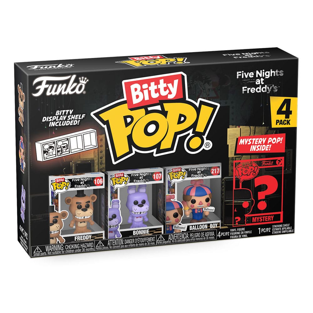 Five Nights at Freddy's Bitty POP! Vinyl Figuren 4er-Pack Freddy 2,5 cm – Bild 3